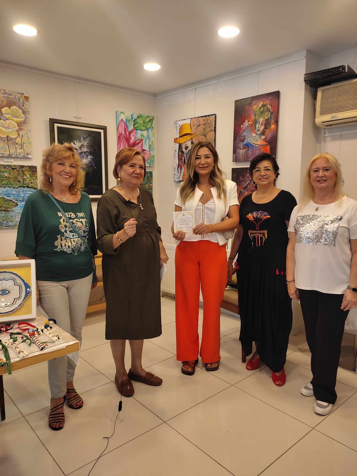 Sanatta Engel Yok Vakfı 1. sanat çalıştay sanat sergisi İstanbul’da sanatseverlerle buluştu